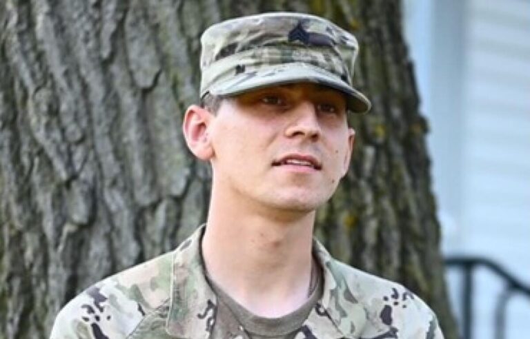 Korbein Schultz, a U.S. Army soldier and intelligence analyst.